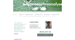 Desktop Screenshot of hypnosophroanalyse.fr